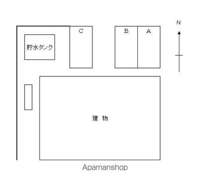 ドルミ六十谷[2DK/40.27m2]の配置図