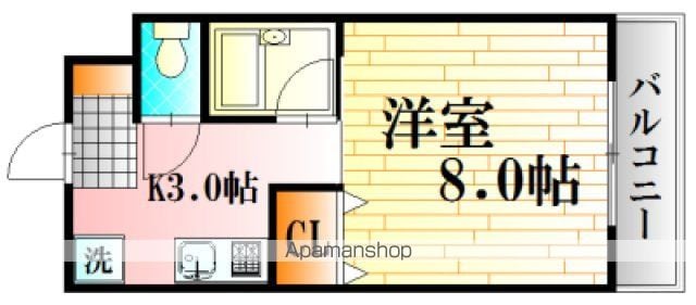 ルーエ祇園の間取り写真