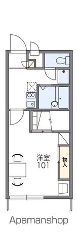 レオパレスTSUSHIMAの間取り写真