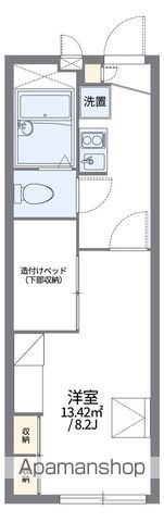 レオパレスヴィーブル呉服町の間取り写真
