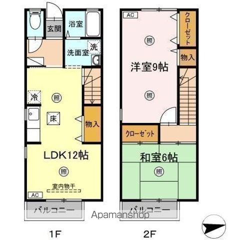 ヴェルデ原の間取り