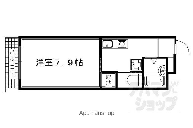 リバーパレス白川の間取り写真