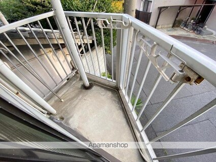 シングルハウス[1R/16.8m2]のバルコニー