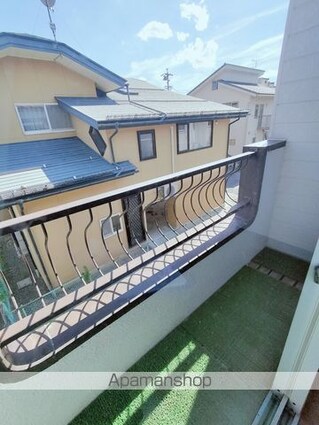 長野県長野市大字高田[2DK/47.79m2]のバルコニー