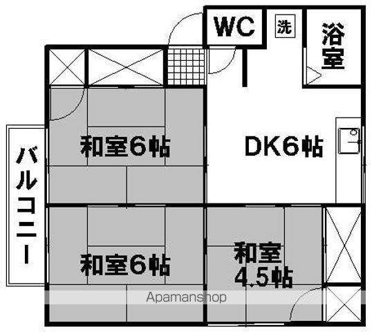 フォルム利松 B棟の間取り写真