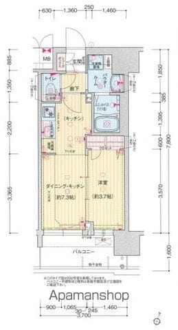 プレサンス塚本ミッドネクストの間取り写真