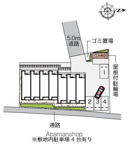 レオネクストブラウニー国立 107 ｜ 東京都国立市谷保6752-1（賃貸アパート1K・1階・25.41㎡） その21