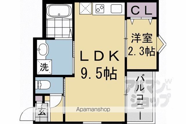 RーSMART椥辻の間取り写真