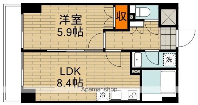 調布市上石原のマンションの間取り