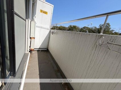 ガーデンハウス[1K/17.21m2]のバルコニー