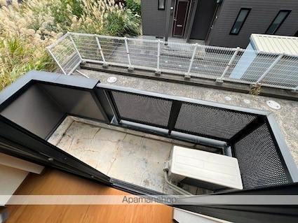 フルール[2K/40.87m2]のバルコニー