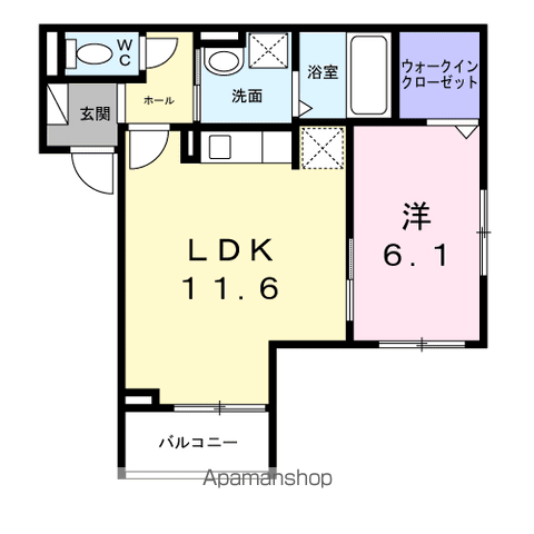赤川4丁目アパートの間取り写真