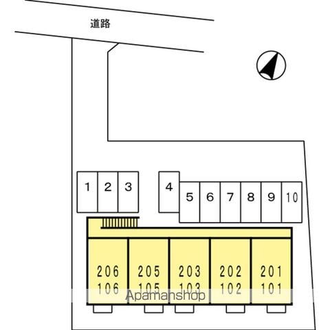 クレセントコート 103 ｜ 山梨県甲府市古上条町258（賃貸アパート1K・1階・33.39㎡） その14