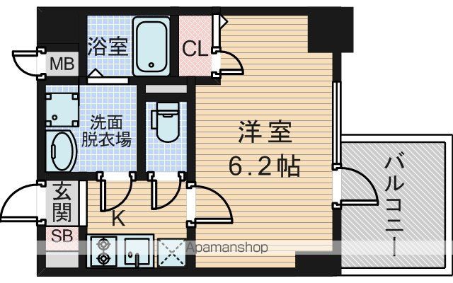 S−RESIDENCE新大阪RISHの間取り写真