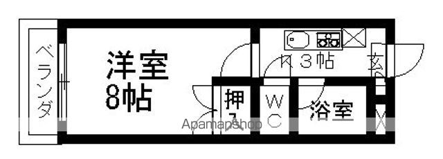 ハーネス大豊の間取り写真