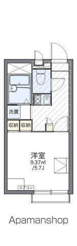 レオパレスアネックスヒーローの間取り写真