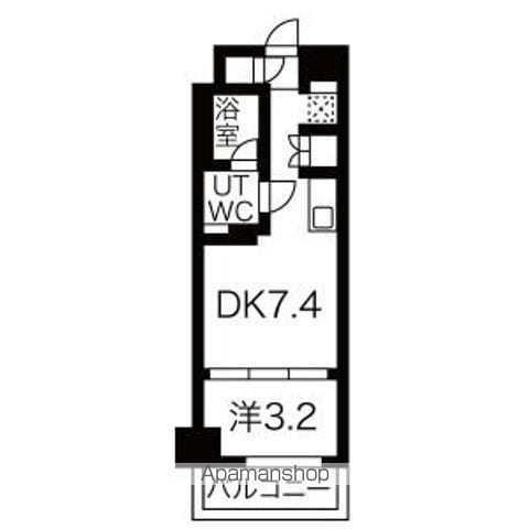 【エルフォルテ東日暮里の間取り】