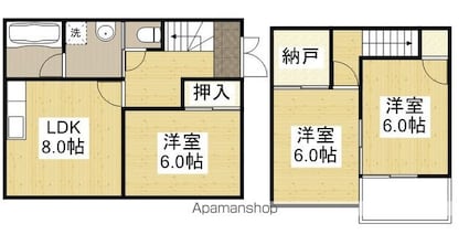 Ｖａｌｌｅｙ陽[3SDK/67.06m2]の間取図