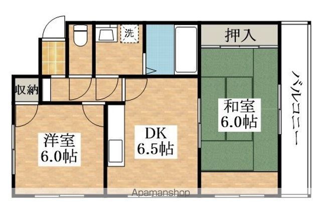 コンホルト公園南の間取り写真