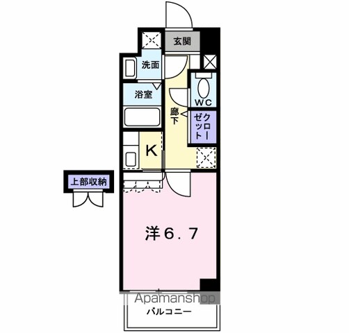 ヴェルビューの間取り