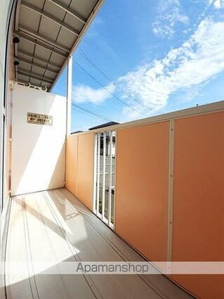 プリムローズ　Ｂ[2DK/46.13m2]のバルコニー