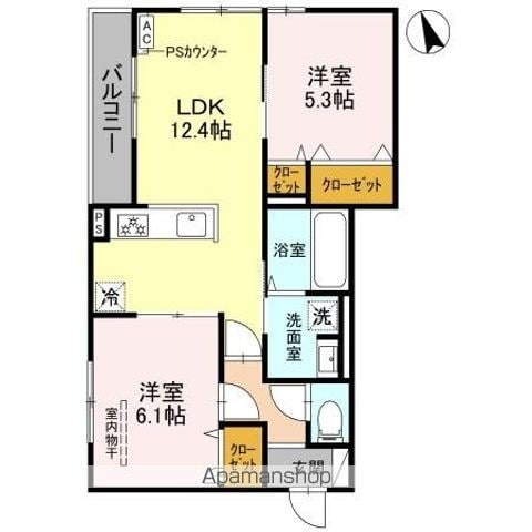 上甲子園廣和レジデンスの間取り写真