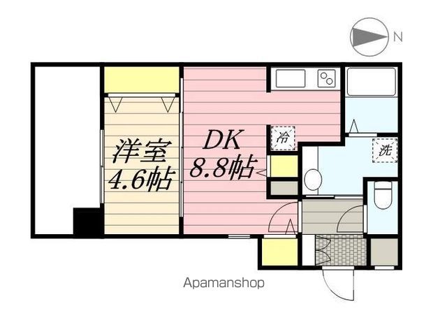 【練馬区桜台のマンションの間取り】