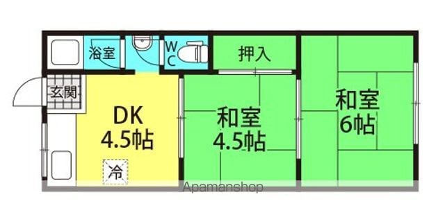 日興マンションの間取り写真