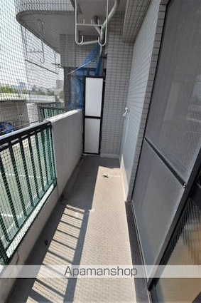 真装マンション[1K/22.5m2]のバルコニー
