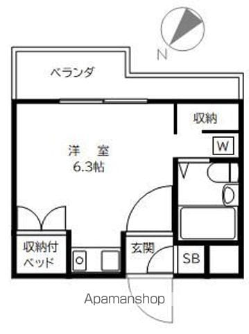第3丸仙ハイツの間取り写真