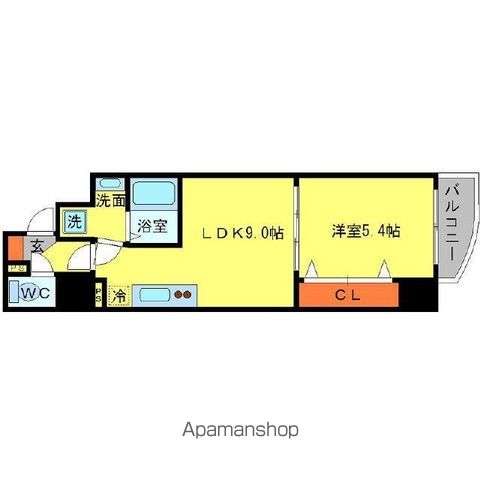 SERENITE江坂四番館の間取り写真