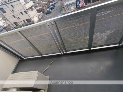東京都八王子市元八王子町２丁目[1K/23.18m2]のバルコニー