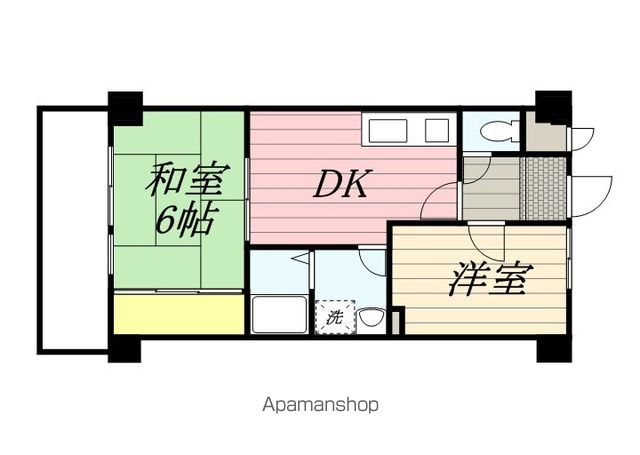 ダイアパレス白金の間取り