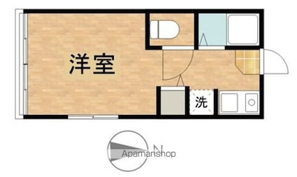 鷺宮３丁目アパート[1R/16.11m2]の間取図