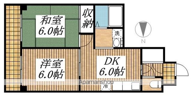 メゾンドフルールの間取り