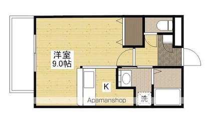 Ｊ・ｇｒａｃｅ堺町[1R/29m2]の間取図