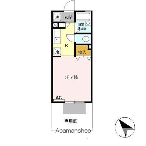 パセオ姫路IIの間取り写真