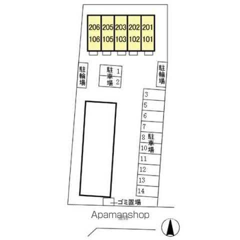 ルミエール　Ⅱ 202 ｜ 千葉県流山市大字東深井134-39（賃貸アパート1K・2階・26.27㎡） その21