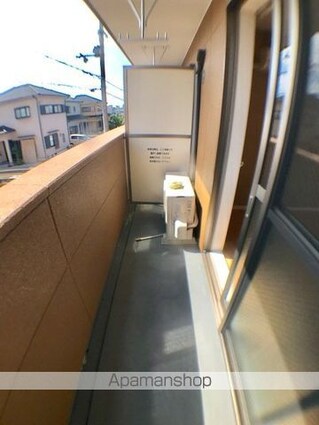 ピアリー　コート[1K/37.35m2]のバルコニー