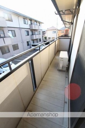 アドミレー樹太Ｃ棟[2LDK/50.47m2]のバルコニー