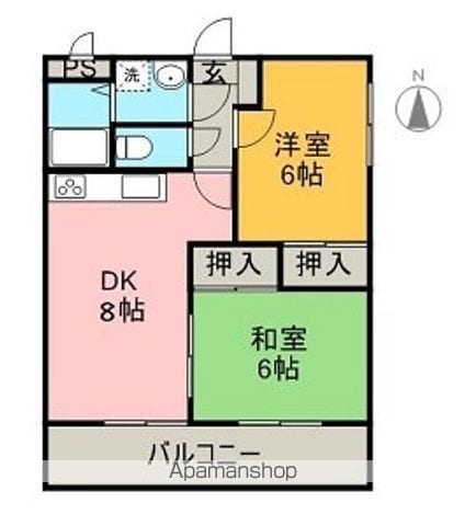 リベルテS・Jの間取り写真