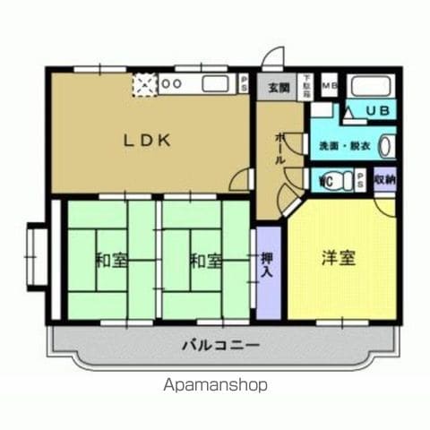 サンリッチ藤﨑の間取り写真