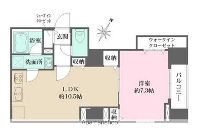 ＷＨＡＲＦ文京茗荷谷 102 ｜ 東京都文京区大塚４丁目12-8（賃貸マンション1LDK・1階・46.79㎡） その2