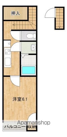 クレイノ聡の間取り写真
