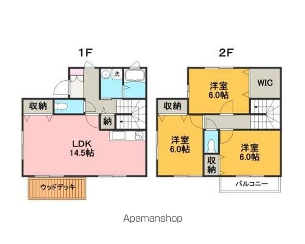 FIELD ONE APARTMENTSの間取り写真