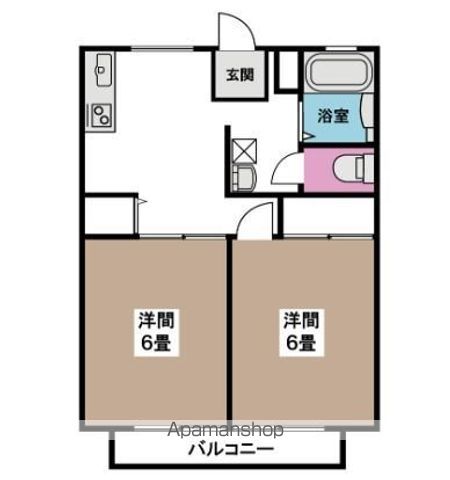 サンパレス浜町の間取り写真