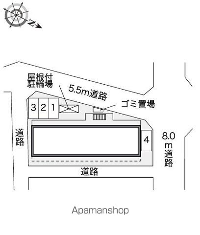 レオパレスラ　ローズコリン 207 ｜ 神奈川県横浜市西区中央１丁目14-12（賃貸マンション1K・2階・19.87㎡） その24