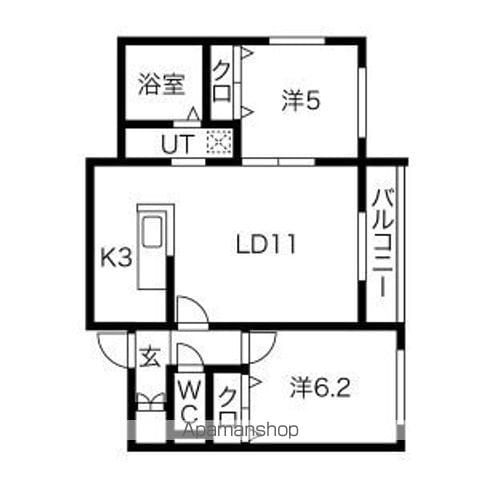 モンツァL714の間取り写真