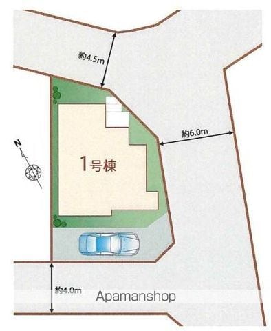 三鷹市 2階建 築4年の内装写真
