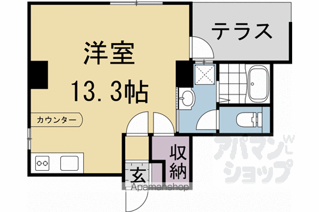 修学院TERRACEの間取り写真